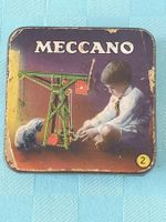 alte MECCANO 2 Blechdose