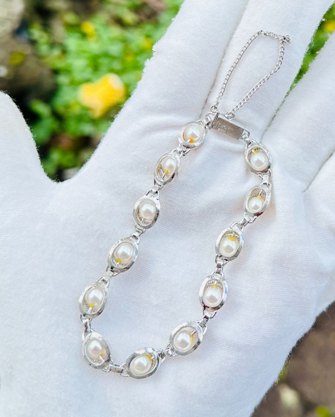 Bracciali & Braccialetti: Wunderschönes 925 Sterling Silber Perlenarmband – Usato da Oberrüti venduto da siyito 6
