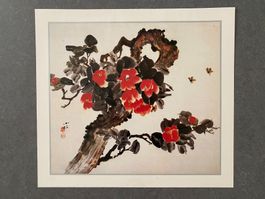 Original Vintage Poster - Alte Chinesische Tuschzeichnung 12