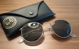 Ray-Ban Sonnenbrille RB 3447 Round Metal Silber neu