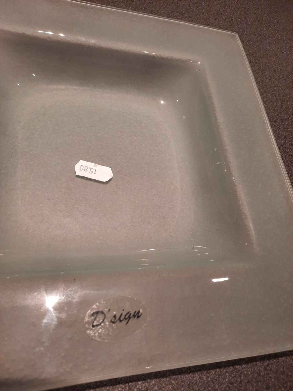 Verres: Glasschale / Glasplatte D'sign milchig – Neuf (Voir description) à Oberönz par oen_2ymk 2