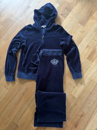 Juicy Couture Trainingsanzug blau Grösse L XL Zustand gut