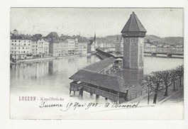 LUZER.  Kappelbrücke   1902