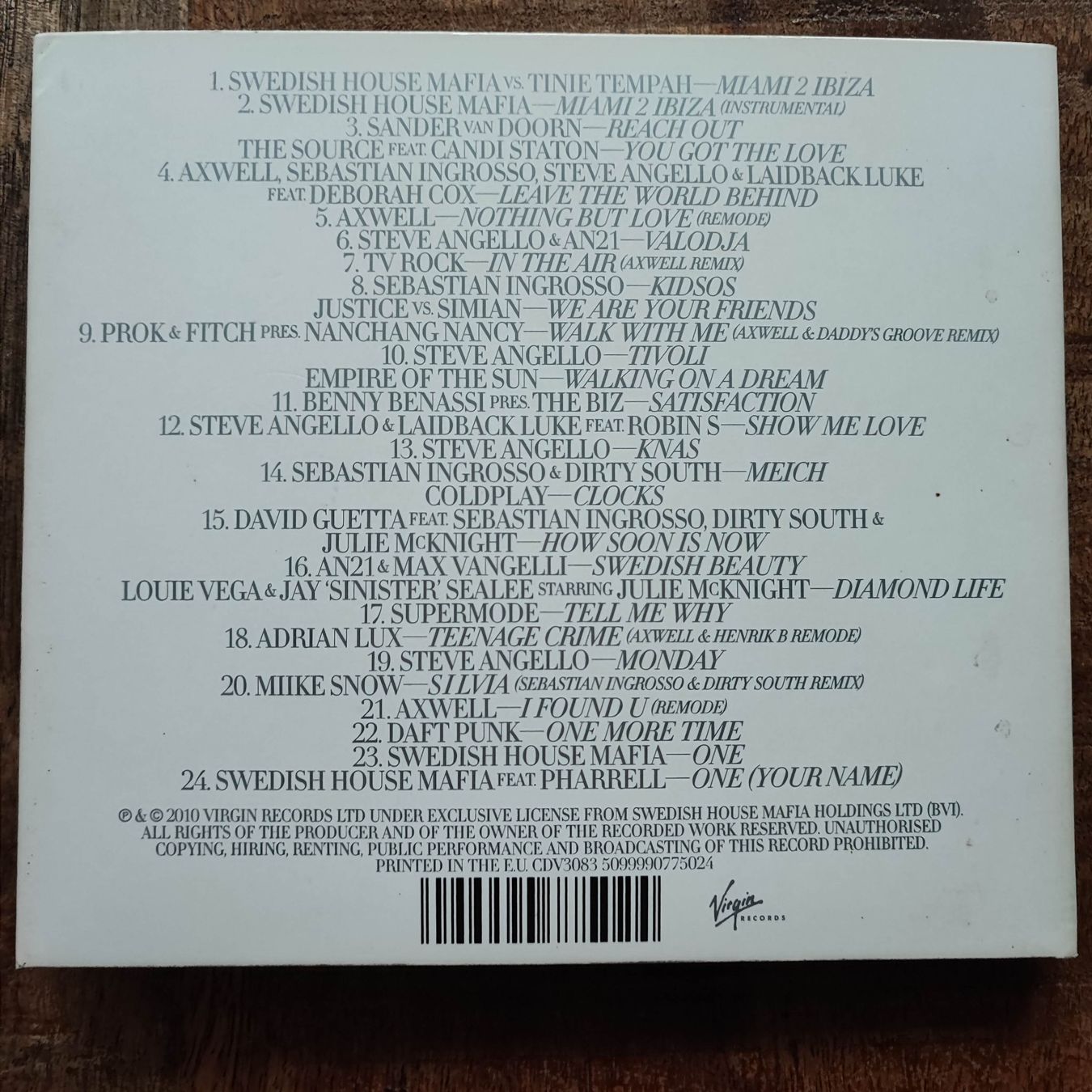CD: Swedish House Mafia - Until One CD 👍 – Usato da Dübendorf venduto da kb86_MOVIE 1