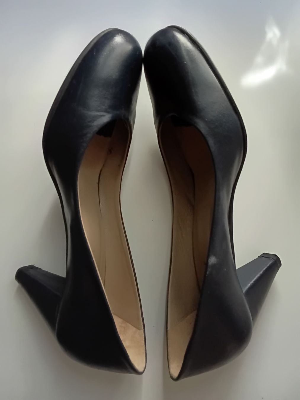 Navyboot Scarpe da donna: NAVYBOOT dark blue leather heels size 38 used condition – Usato da Immensee venduto da vgitter 8