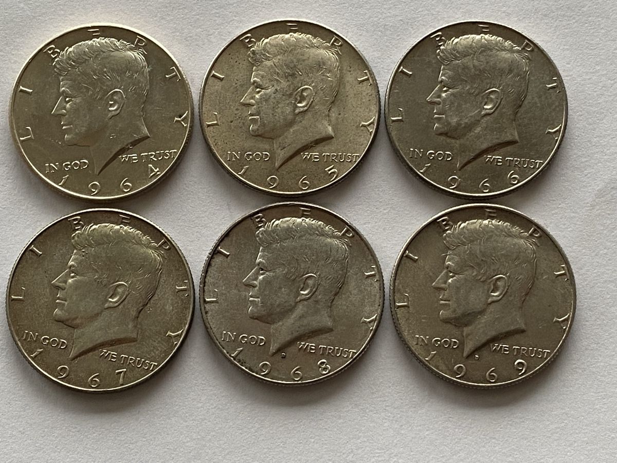 Tutti le monete: USA, half dollar 1964 Kennedy – Usato da Corsier-sur-Vevey venduto da Ginoarturo