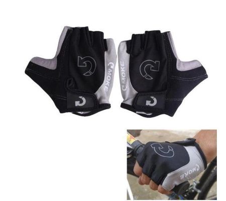 NEUE Bike Handschuhe grau-schwarz Gr. L - 220559