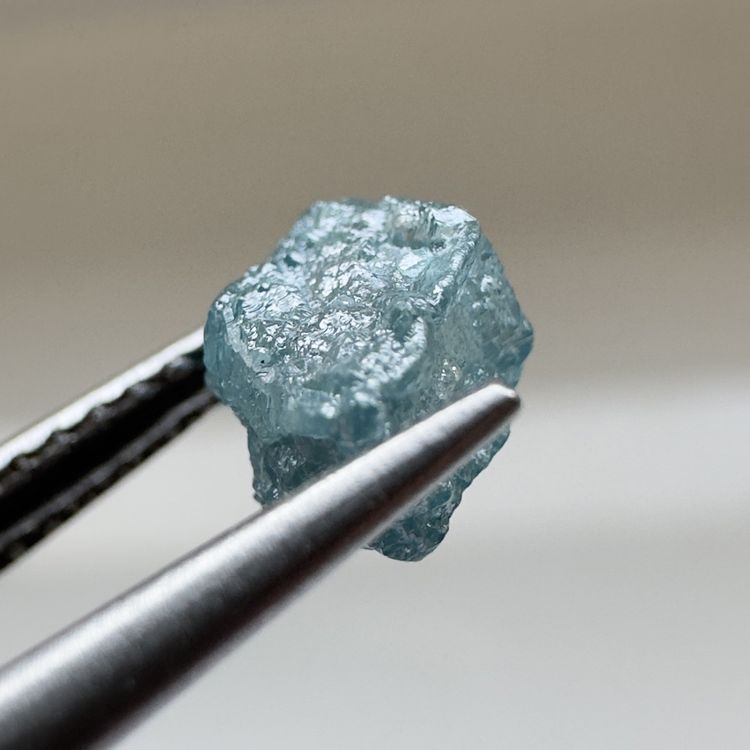 1.06 ct - Raw Natural Blue Diamond 9