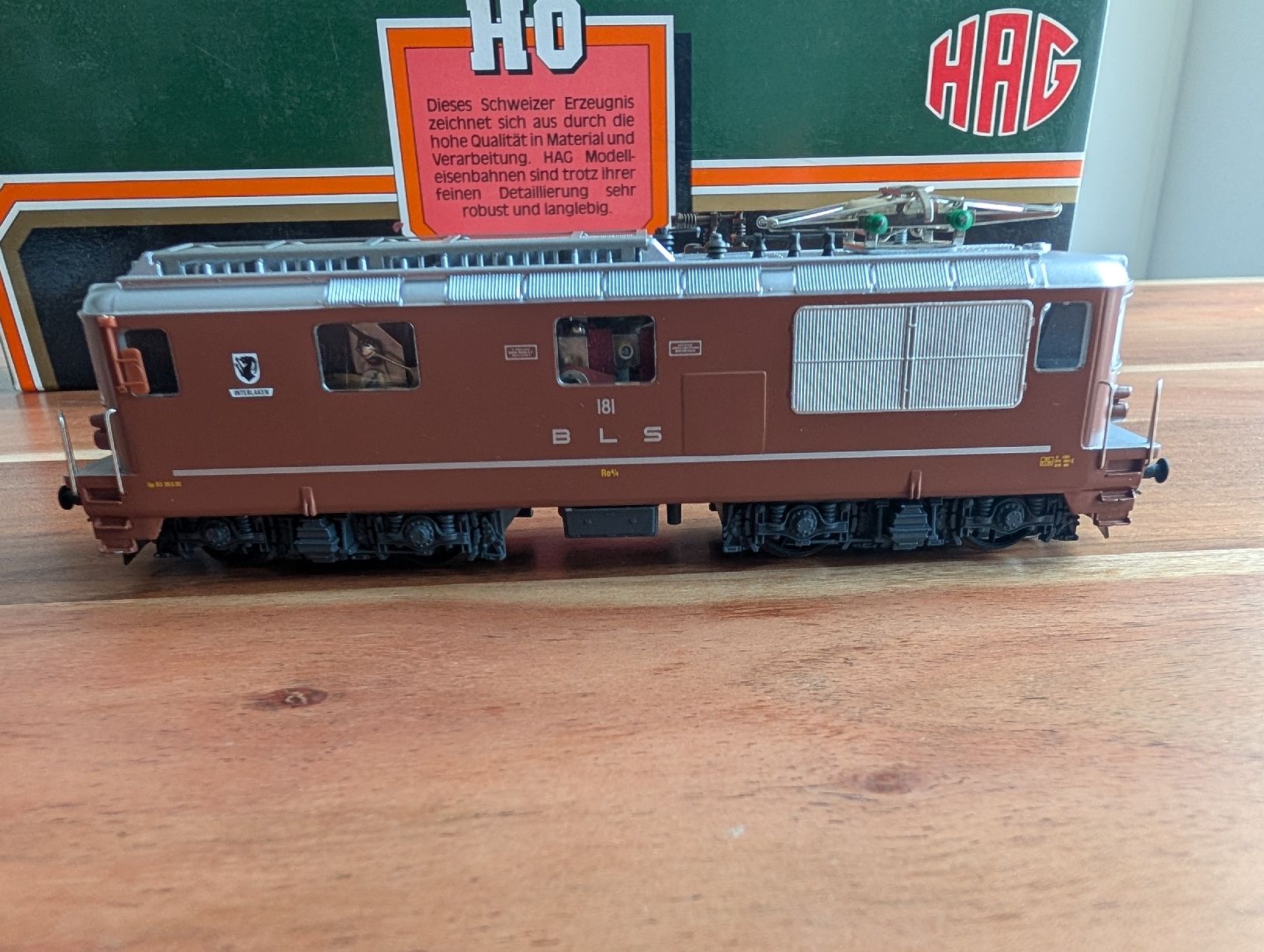 Hag Modelleisenbahnen: HAG BLS Re 4/4 181 "Interlaken" AC-Digital  – Gebraucht aus Stein/AG von sborn 2