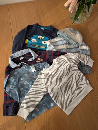 4x Pullover Gr. 74 + 86 | Pullis