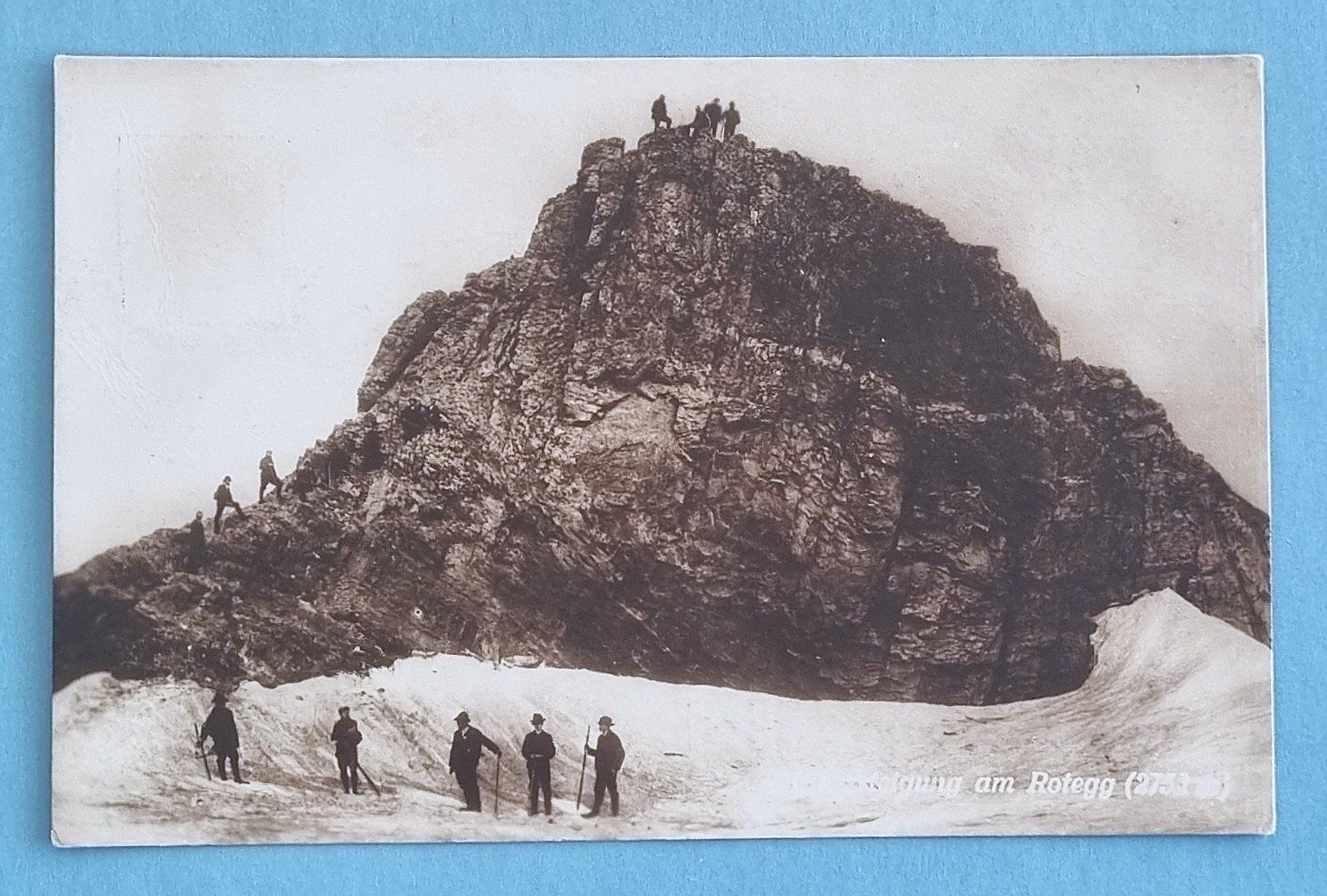 Ansichtskarten: Engelberg - Bergsteiger am Rotegg – Gebraucht aus Rothrist von RROENK