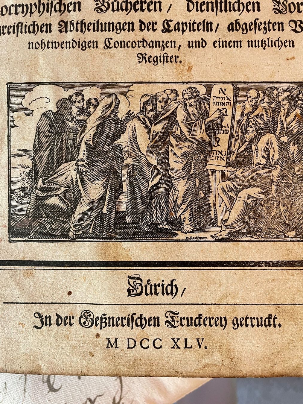Libri: Bibel antik 1743 – Usato da Vacallo venduto da San_Giorgio 2