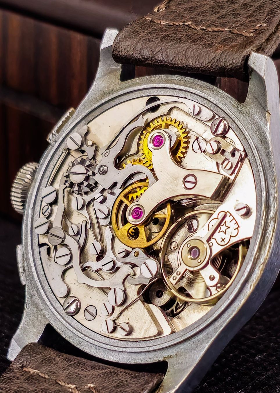 Venus Orologi: Vintage Kulm Venus 170 Chronograph  1950er – Usato da Lugano venduto da R.Riccardo 8