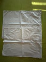 2 federe cuscini bianche con ricamo 51x60 cm