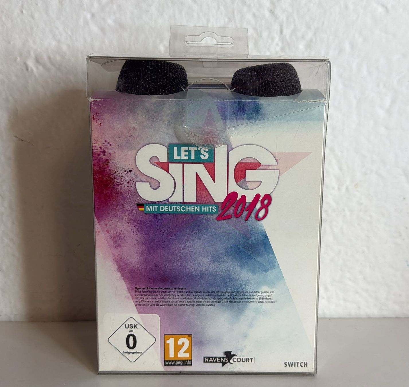 Spiele: Let's Sing 2018 Nintendo Switch mit Mikrofon  – Gebraucht aus Ehrendingen von lax21 2