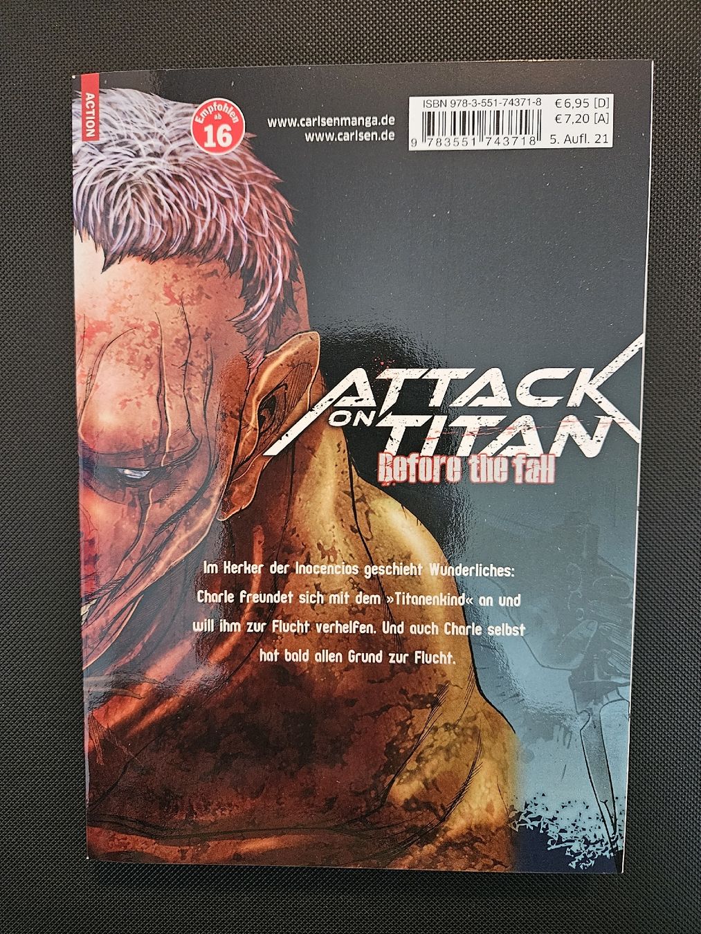Fumetti: Attack on Titan: Before the Fall Manga, Band 1 & 2 – Nuovo (secondo la descrizione) da Rudolfstetten venduto da KingArabi 4