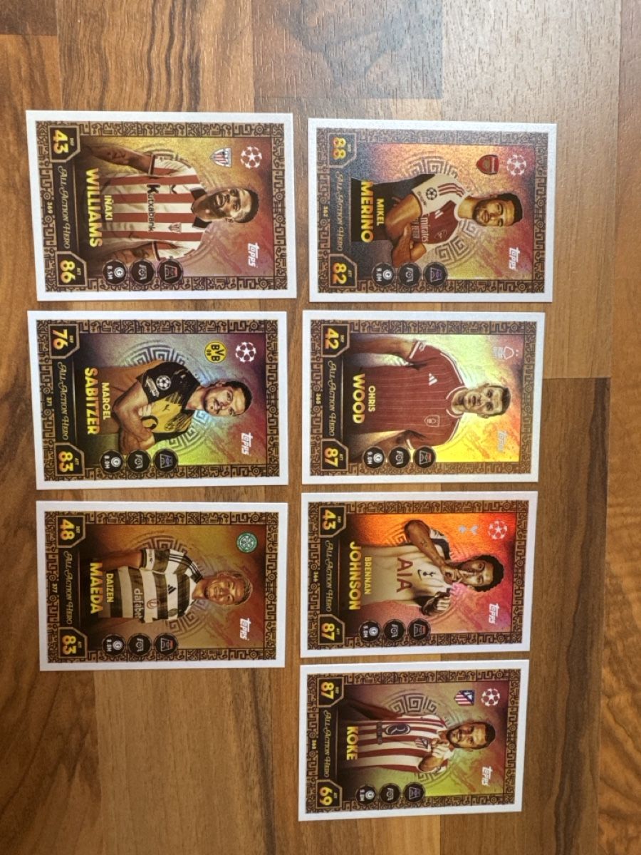 Topps Carte collezionabili: Topps Match Attax Champions League Karten Set – Nuovo (secondo la descrizione) da Muolen venduto da Pelon1
