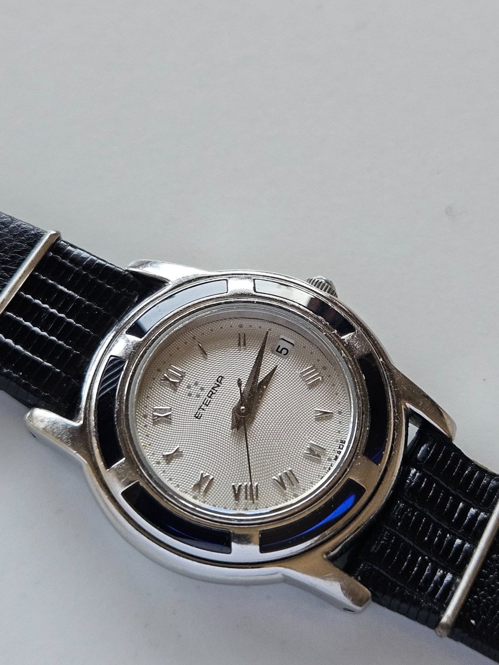 Eterna Orologi: 517 Eterna Date Damenuhr – Usato da Berikon venduto da mmm21 1