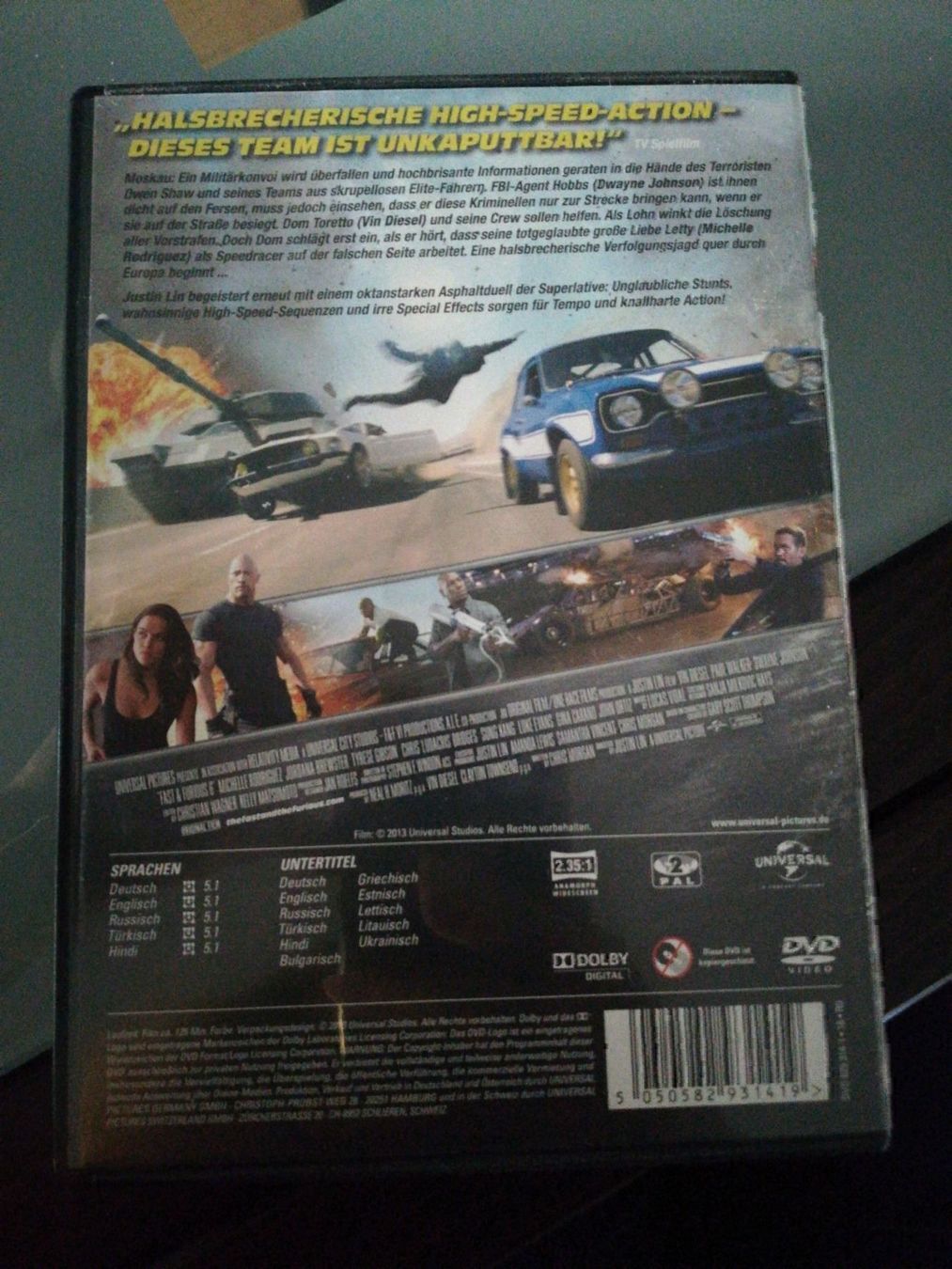 Alle DVDs: DVD Fast & Furious 6 – Gebraucht aus Büttikon AG von Amineah 1