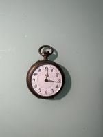 Silberuhr Sackuhr