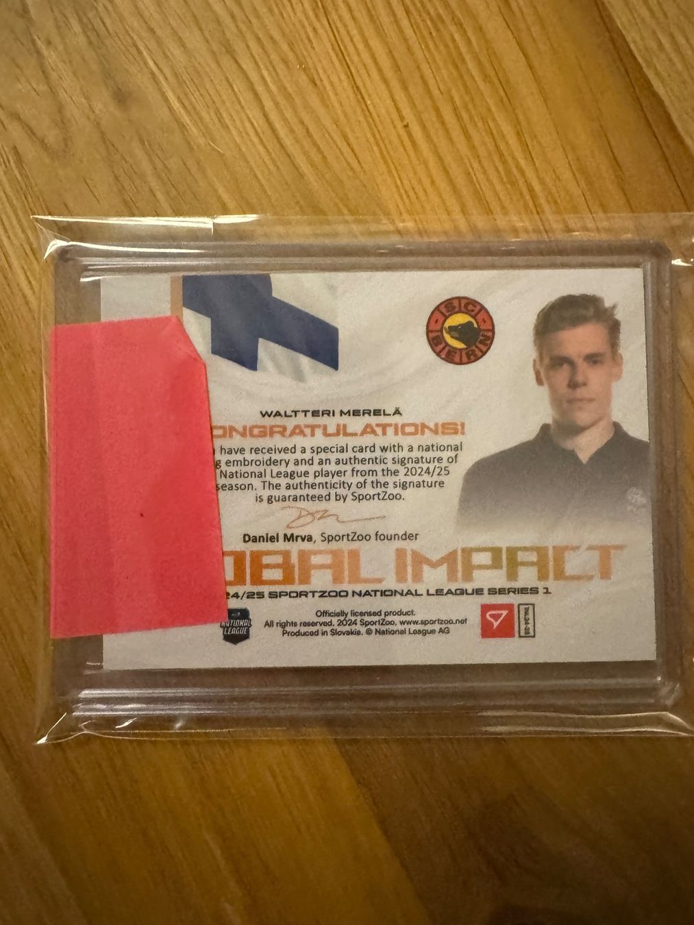 Sportzoo Carte collezionabili: Walteri Merelä. Global Impact . Signed . SCB – Usato da Flamatt venduto da Gamer1991 1