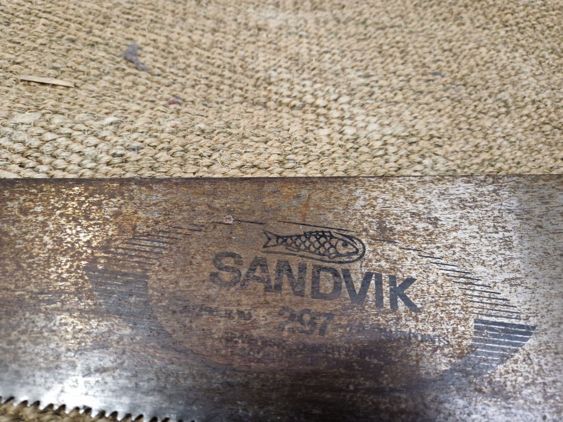 Sandvik Seghe: Handsäge Sandvik 297 – Usato da MUEHLAU venduto da ibo_5c7d 1