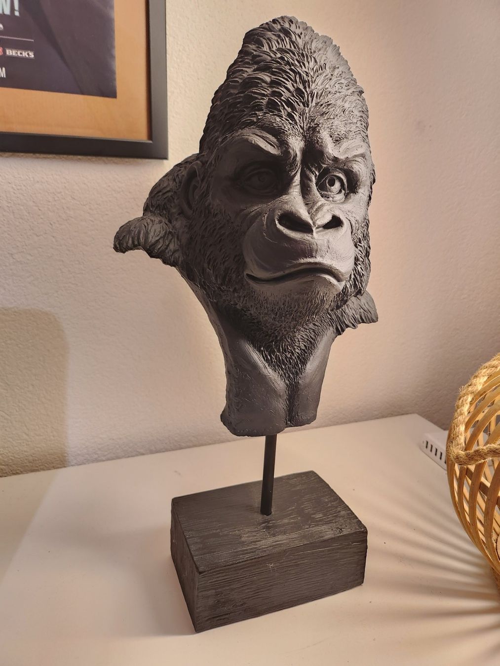 Sculture & Statue: Gorilla Affen Kopf Statue – Usato da Niederurnen venduto da Ghost.recon 1