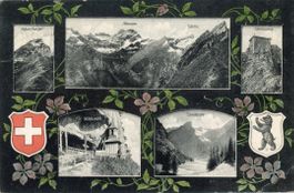 Alpstein  AI  -  Altmann & Säntis, Hohen Kasten, Wildkirchli
