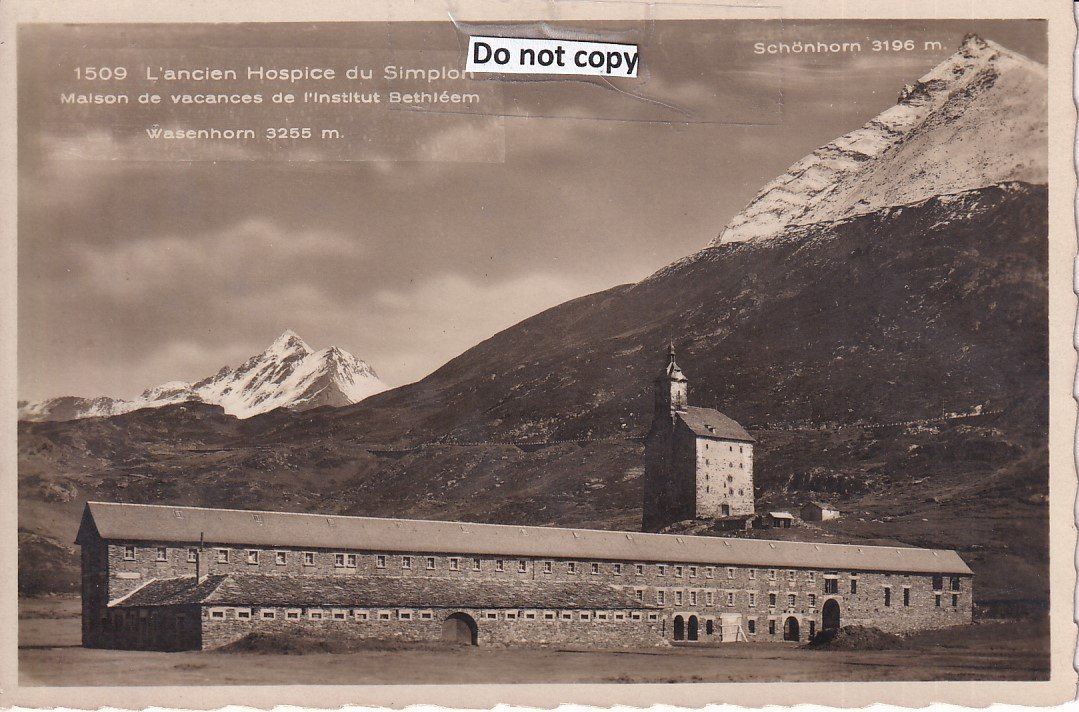 Cartoline postali: Simplon - Hospiz -Pass & -Strasse  VS  -   5  diverse Karten – Usato da Brig venduto da Valcards54 2