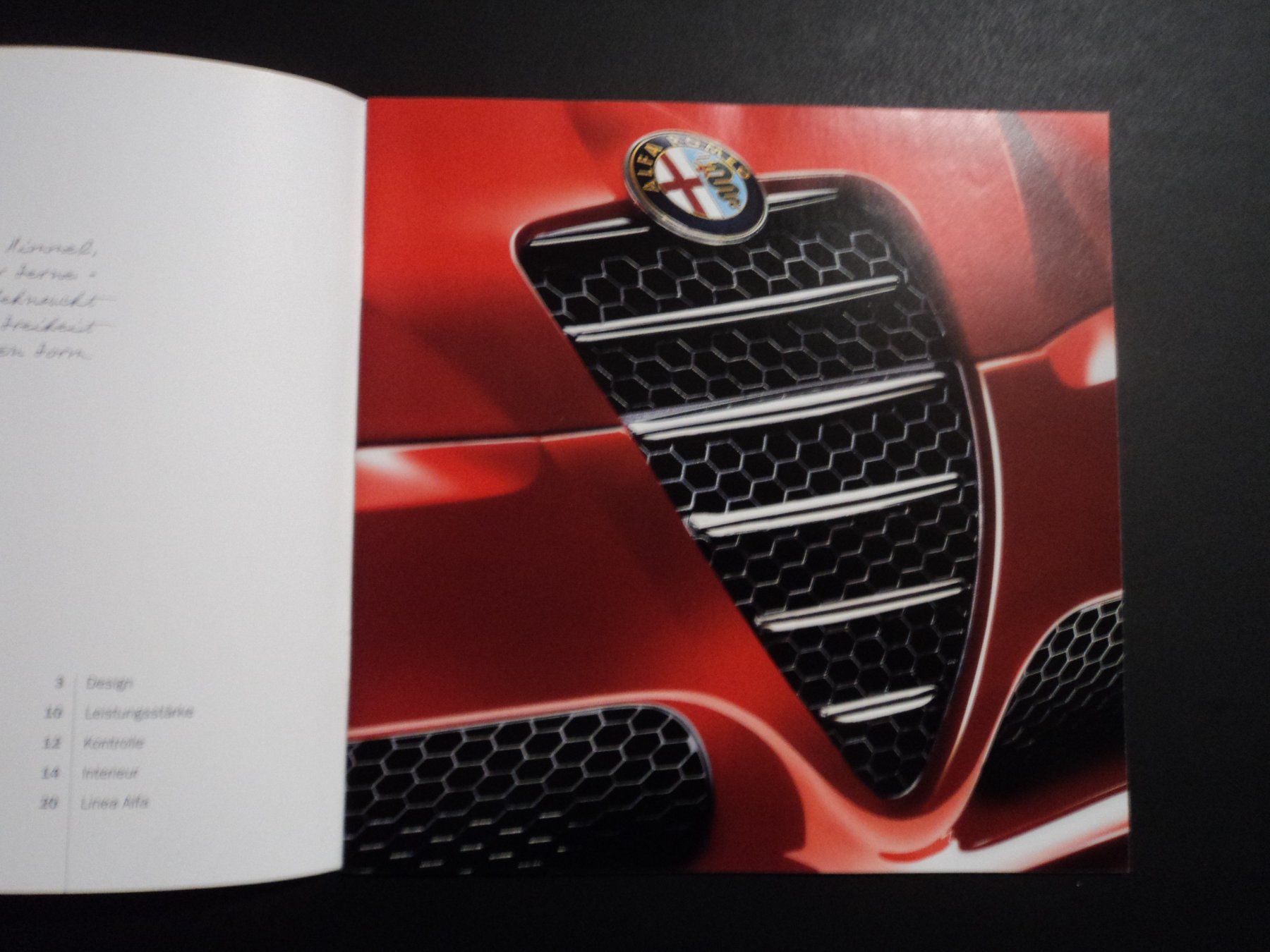 Alfa Romeo Dokumente: Prospekt Alfa Romeo Spider 2003 – Gebraucht aus Schwarzenburg von modelCARama 3