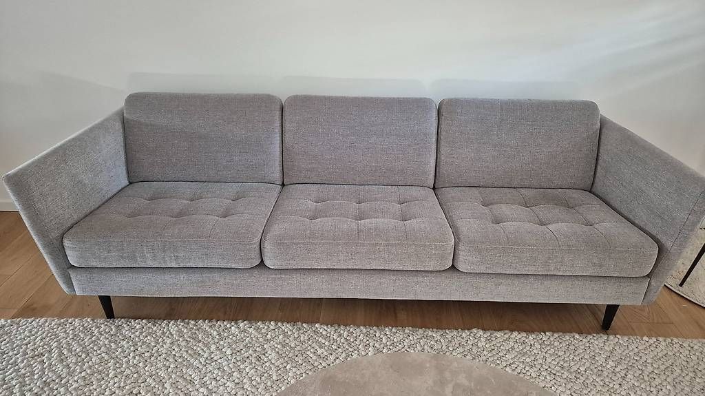 Sessel: Möbelensemble von BoConcept in Grau und Eiche Espresso – Gebraucht aus Vandoeuvres von cex_6pzd 1