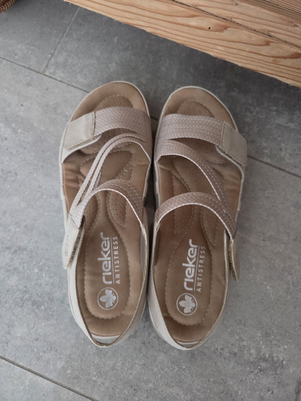 Rieker Scarpe da donna: schöne, bequeme Sandalen, Rieker – Nuovo (secondo la descrizione) da Wiesendangen venduto da Sinhuk 3