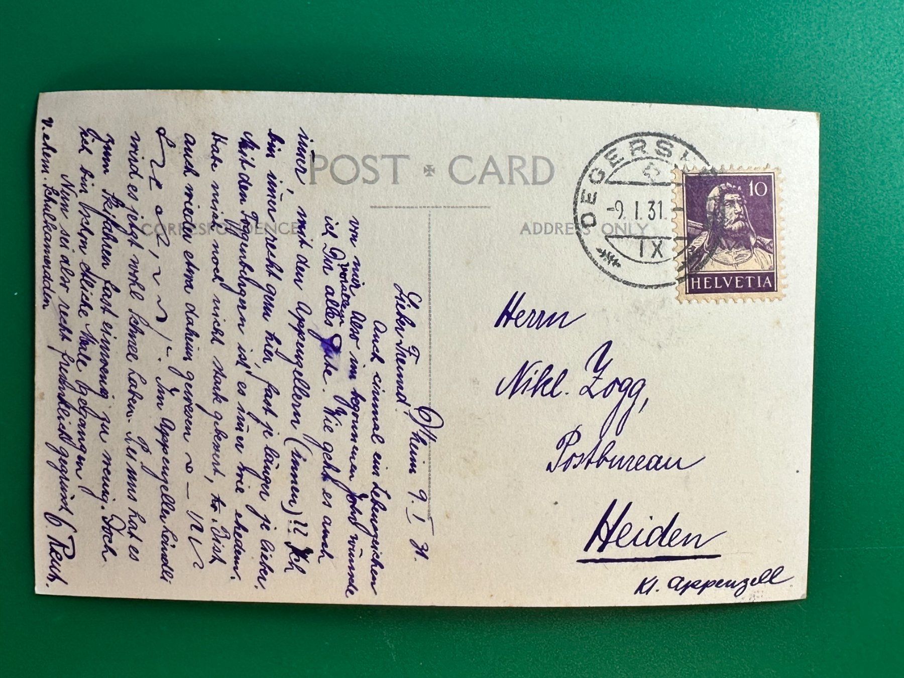 Cartoline postali: Degersheim – Usato da Steg VS venduto da danwer74 1