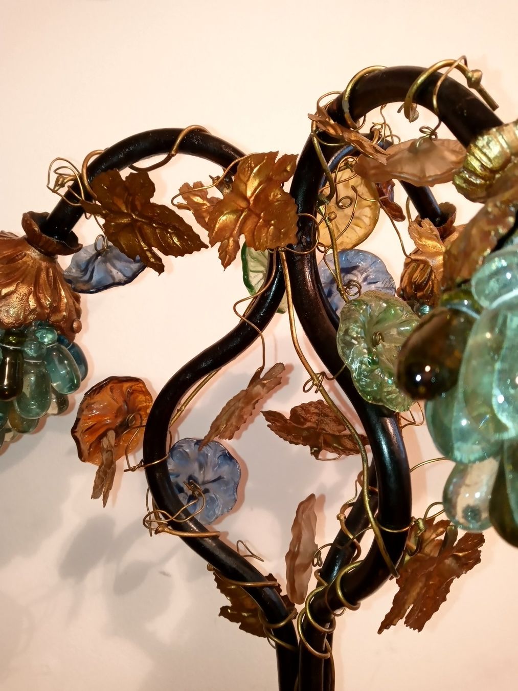 Murano Lampade: Murano-Traubenlampe  Tischlampe – Usato da Prez-vers-Siviriez venduto da Monija70 3