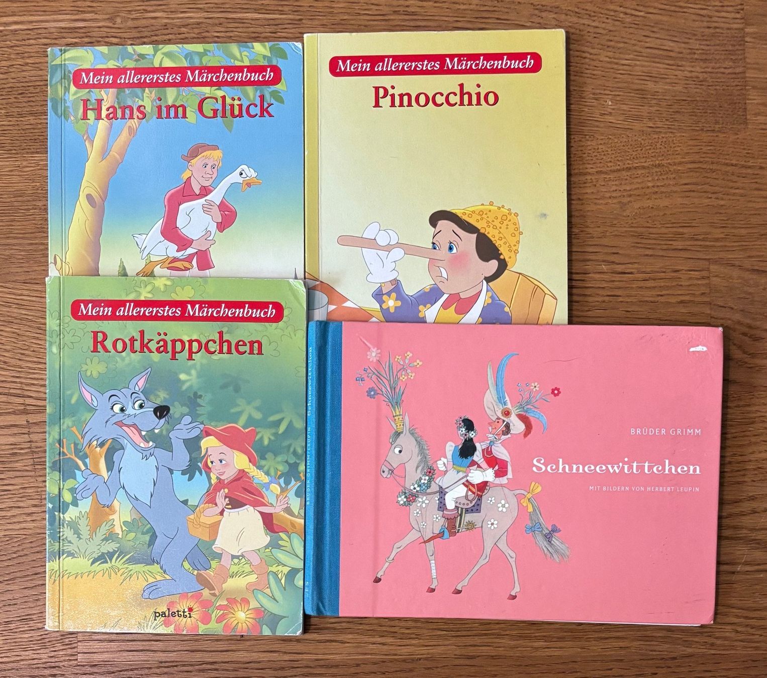Libri: Kinder-Märchenbücher 4 St., div. Themen – Usato da Niederönz venduto da melodie015