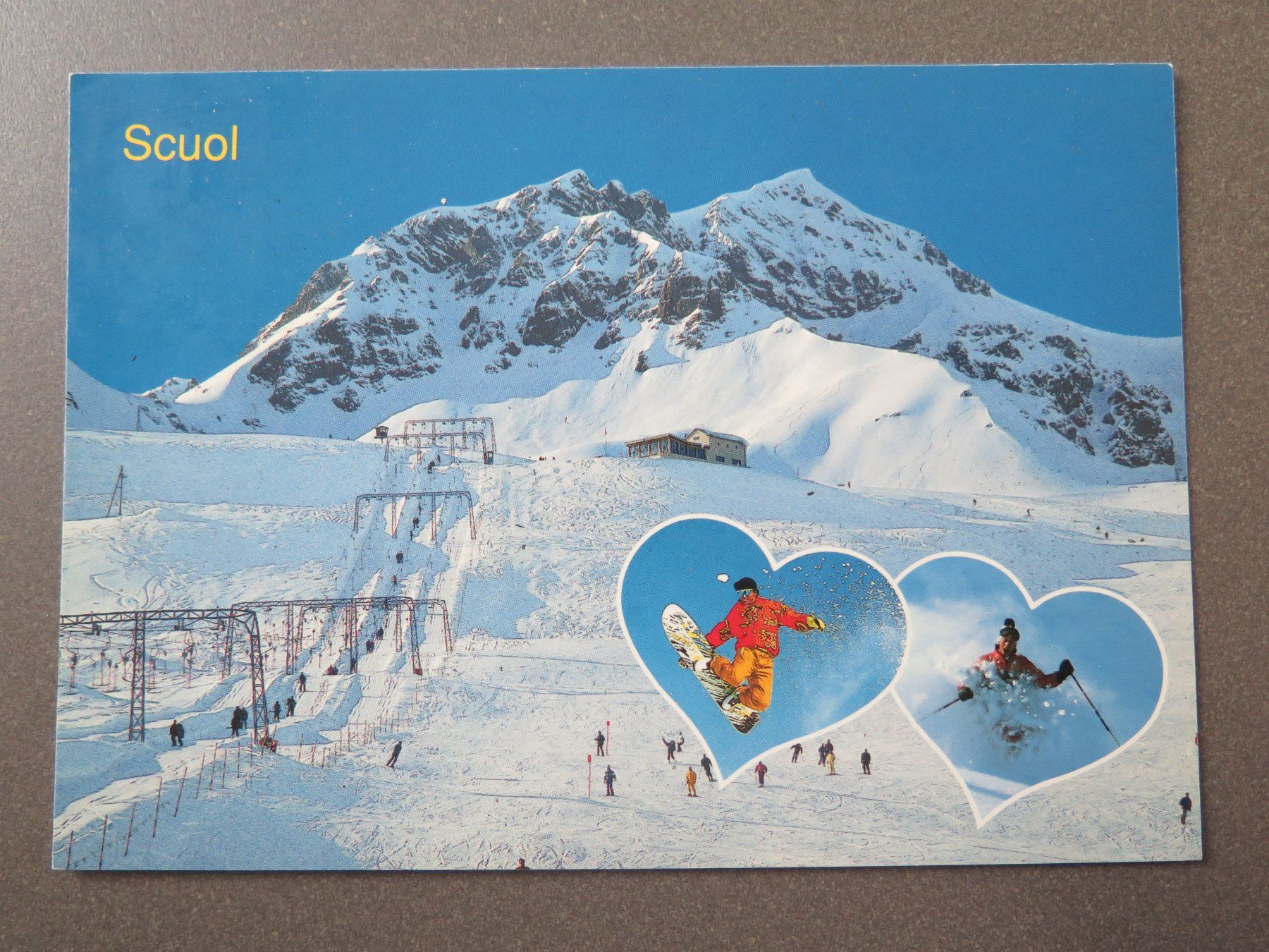 Cartoline postali: SCHULS-SCUOL - SKILIFT SCHLIVERA – Usato da Wittenbach venduto da lipasal