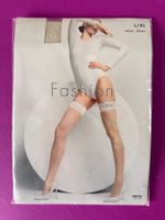 Halterlose Strümpfe Fashion by Migros, Grösse L/XL gepunktet