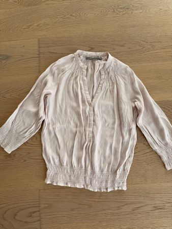 Zara Basic, rosa Bluse, Grösse XS