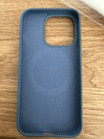 iPhone 14 Pro Hülle Silikon Blau Neu