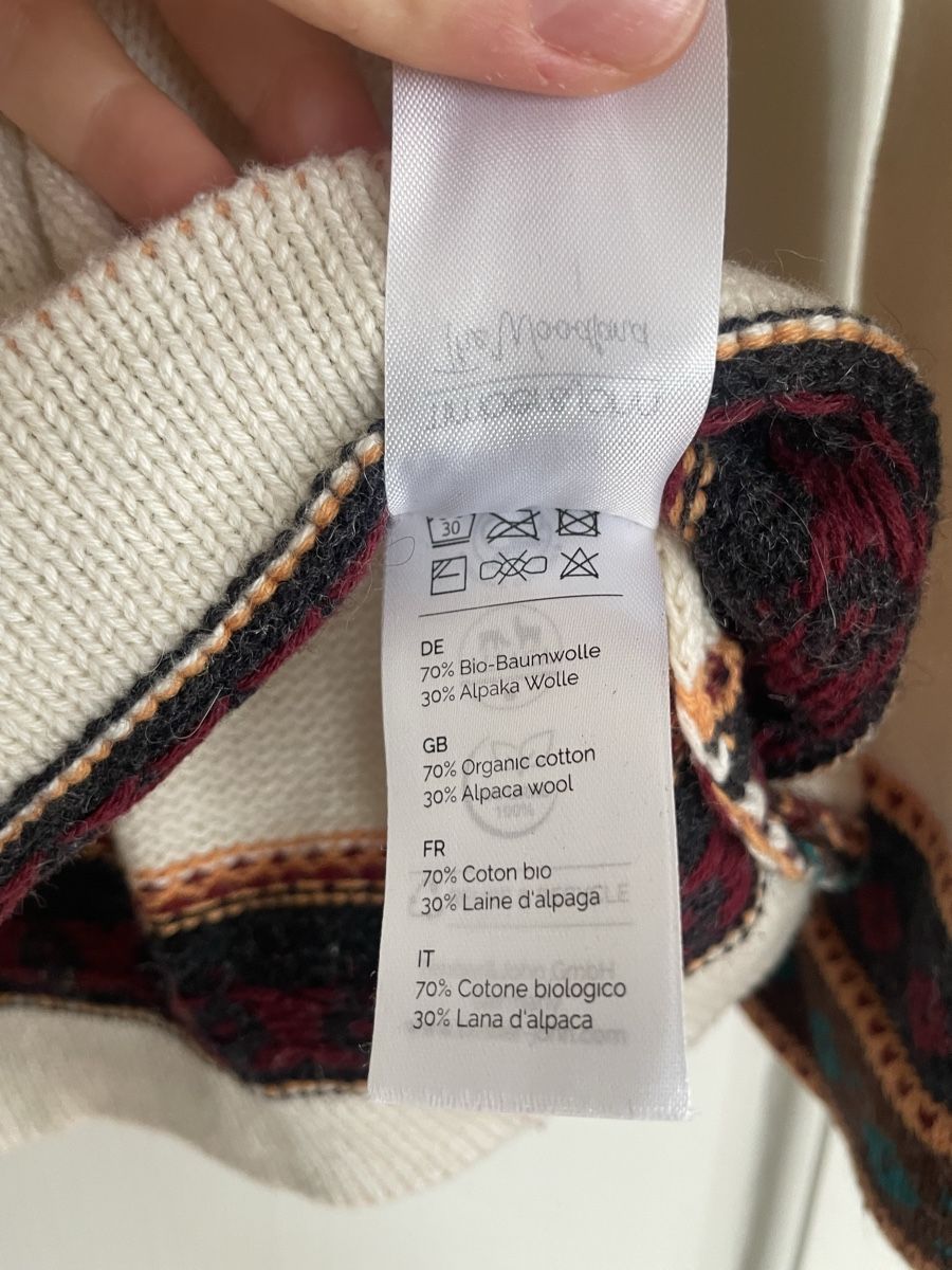 Maglioni & Felpe: Pullover aus Alpaka Baumwolle Gr. M/L – Usato da Zürich venduto da katidust 3