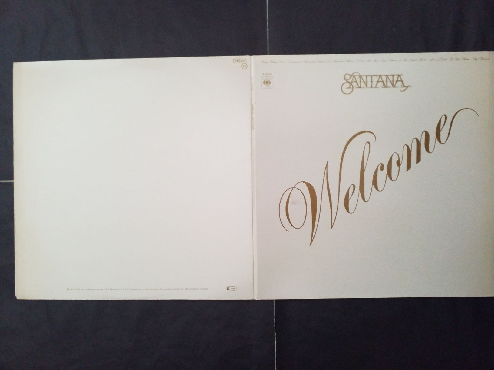 Dischi in vinile: SANTANA,  welcome - RE 1977  - NEW - – Nuovo (secondo la descrizione) da Yverdon-les-Bains venduto da Jacotreut 1