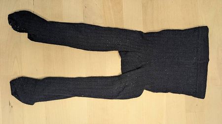 Pure Pure Wolle Strumpfhosen 74, dunkelblau