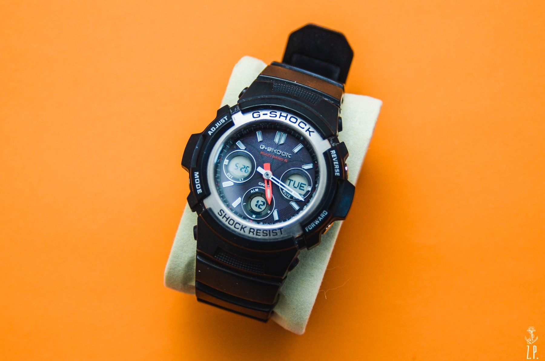 Casio Orologi: Casio G-Shock AWG-M100 Touch Solar Multiband 6 Silver – Usato da Boswil venduto da ZPwatches