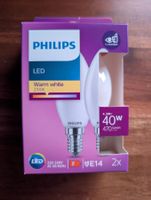 2x Philips Led Kerze E14, 4.30 W, 470 lm,