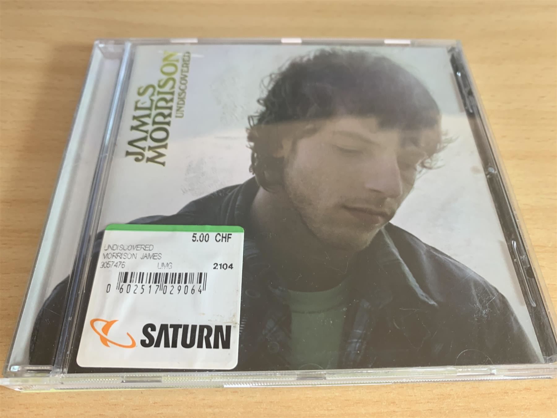 CD: James Morrison – Undiscovered – Usato da Rikon im Tösstal venduto da Alpenmutz