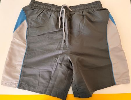 BENCH, Badeshorts Herren, Grösse M , Farbe Grau/Blau