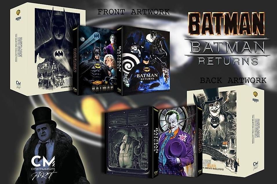 Tutti i DVDs: Batman+Batman Returns/Cinemuseum/CMA#18/One-Click Box Set – Nuovo e nell'imballaggio originale da St. Margrethen SG venduto da SamusAran 7