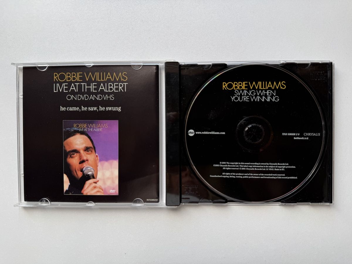 CD: Robbie Williams CD: Swing When You're Winning – Usato da Bad Zurzach venduto da Cookie_0619 2