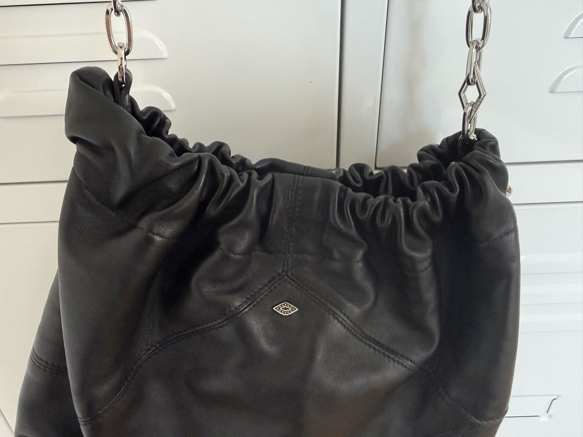 Ba&Sh Borse da donna: ba&sh June Ledertasche, schwarz, neuwertig – Nuovo (secondo la descrizione) da Zürich venduto da vintagewiedikon 4