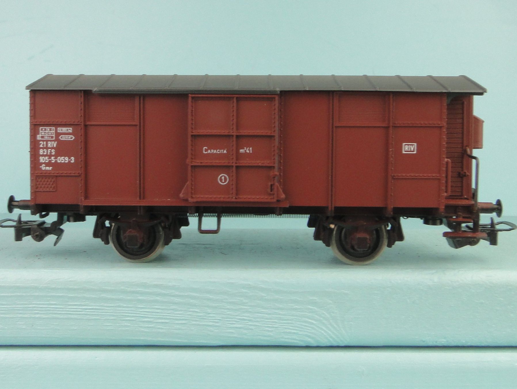 Fleischmann Modellini di ferrovie: Rivarossi FS Spitzdach, NEU – Usato da Bülach venduto da cann11 1